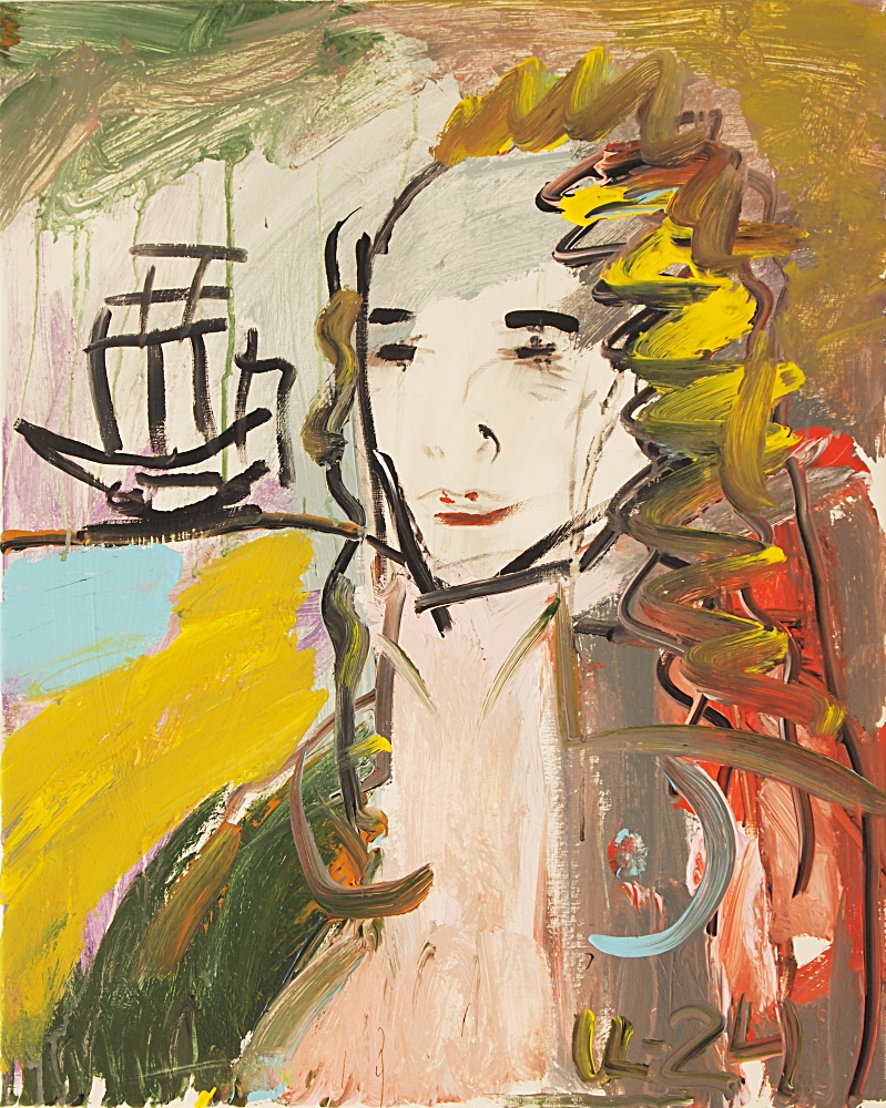 18) Q1, Akryl, 65x80 cm