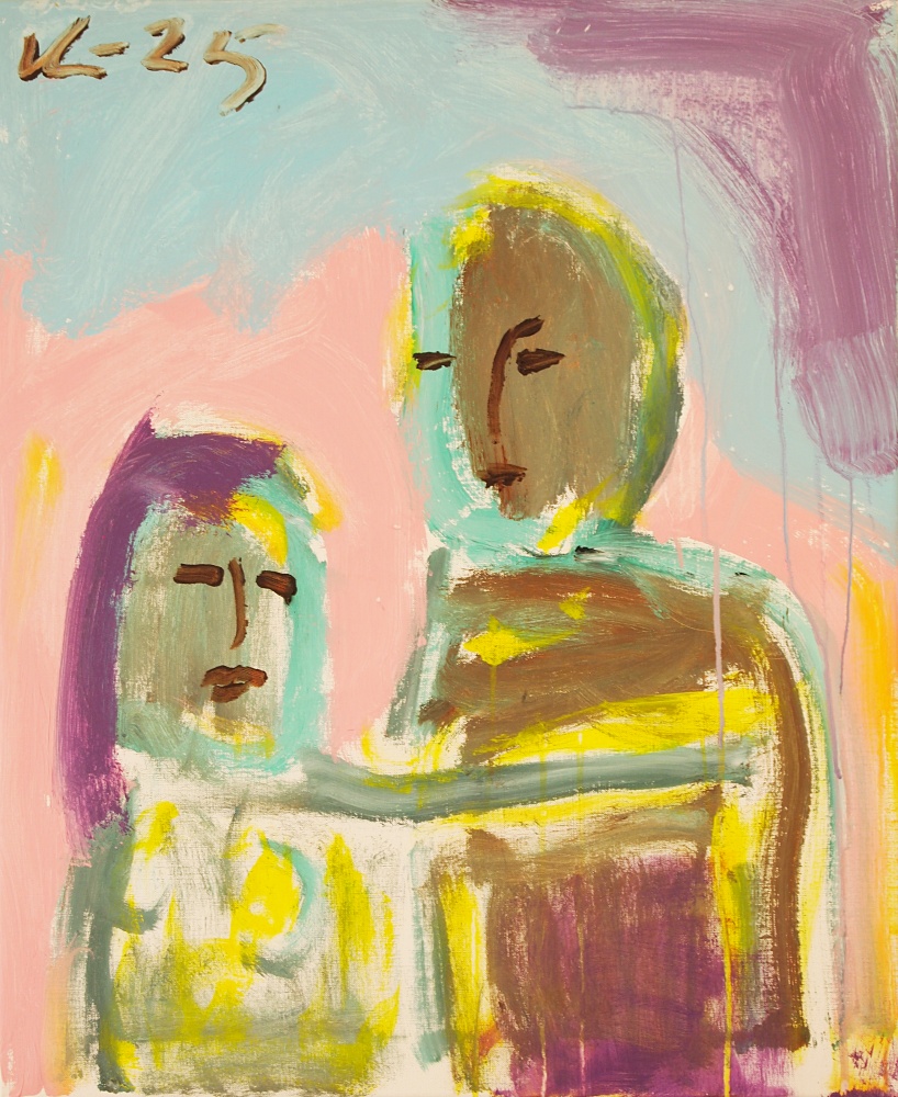 58) Vägvisare, Akryl, 60x72 cm