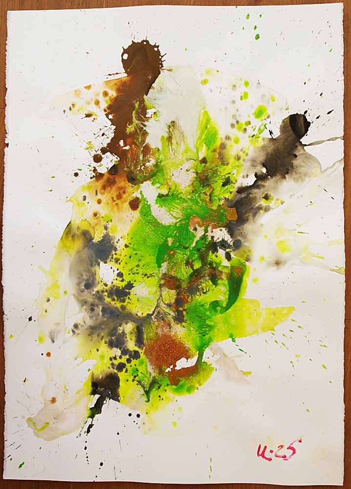 50. Pulsar, akryl, 71x100 cm