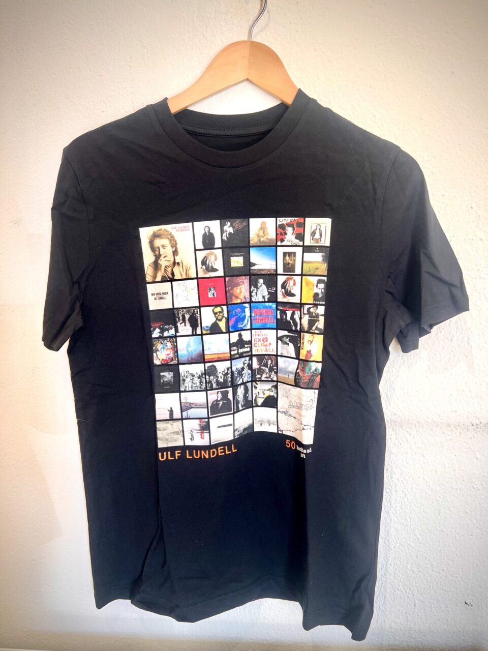 T-shirt, Ulf Lundells alla skivomslag